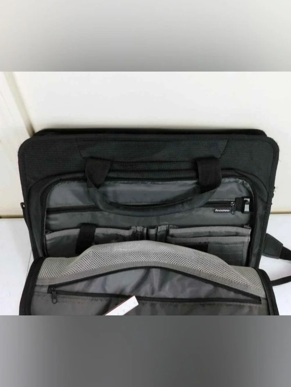 Black Men's Briefcase Laptop Bag - IBM Thinkpad Vintage